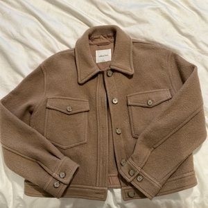 Aritzia Wilfred Cropped GANNA Jacket